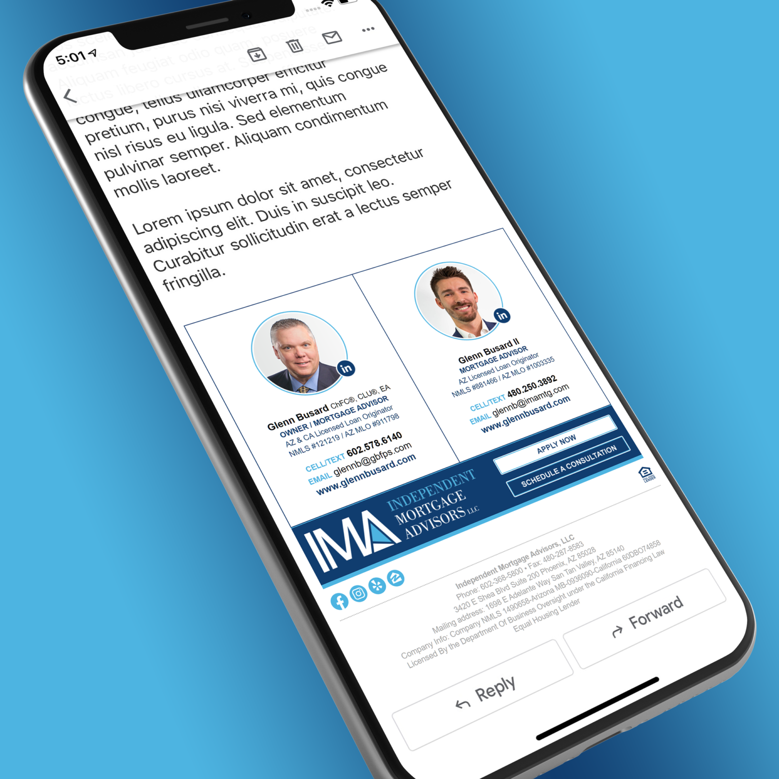 Mortgage Lender Email Signature