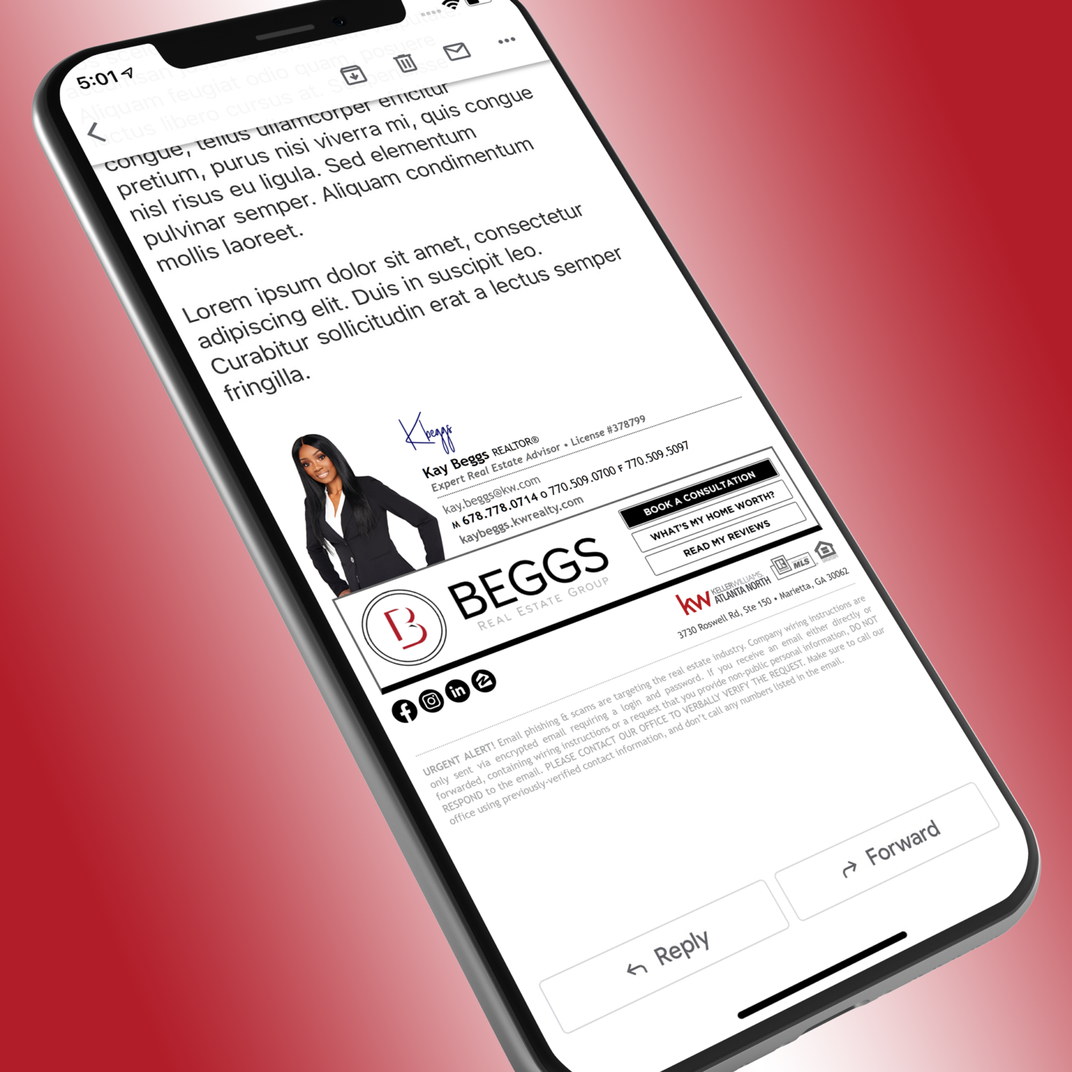 Keller Williams Email Signature