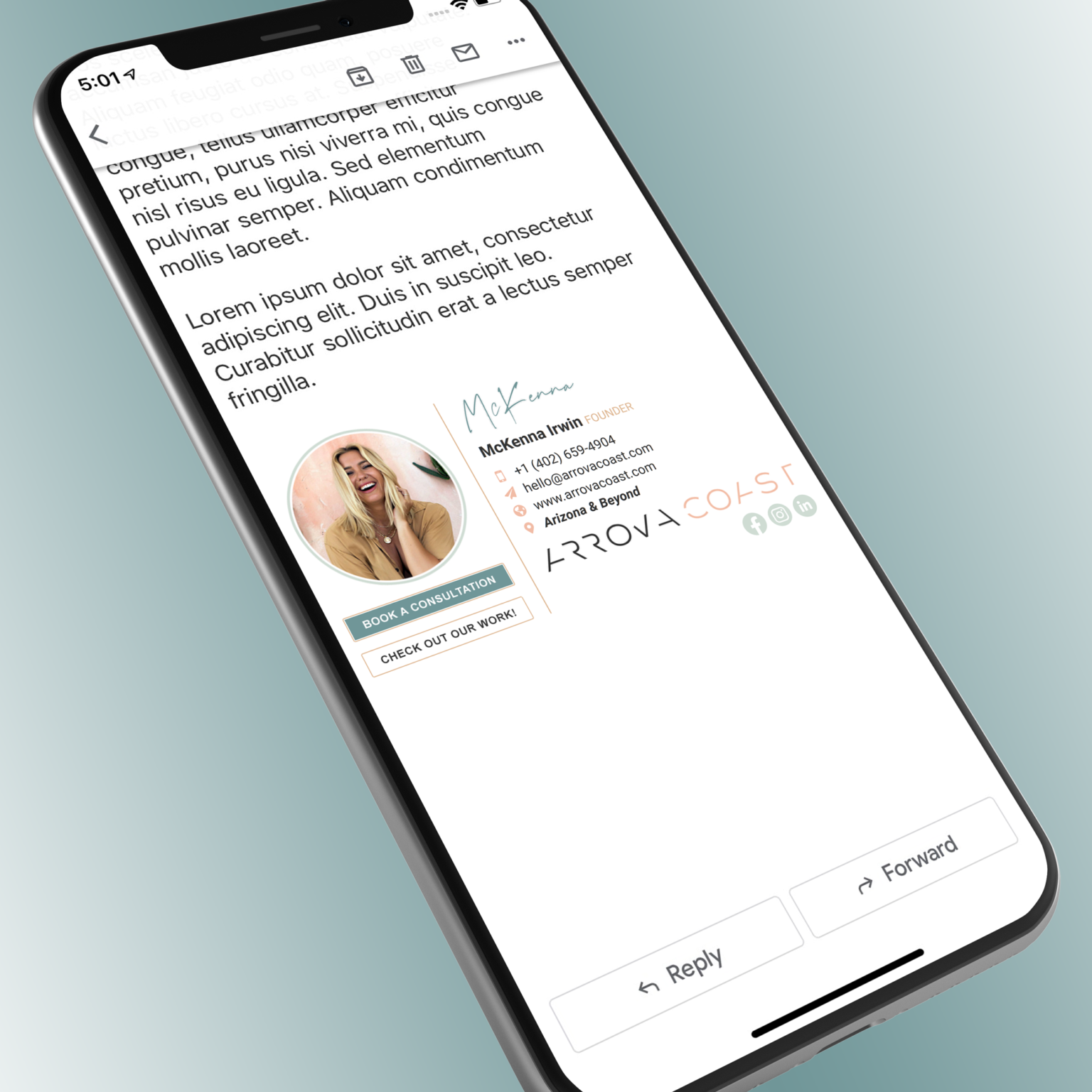 Digital Marketing Email Signature